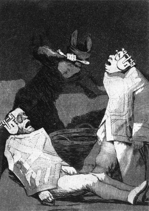 Los Chinchillas. Francisco de Goya, 1799